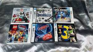 lot 108 image: Nintendo DS and 3DS Game Bundle - 6 Games