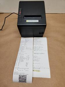 lot 7 image: Thermal Receipt Printer with USB and Ethernet Connectivity