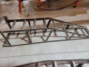 lot 20577 image: Heavy-Duty Metal Car Ramps - Retail $25