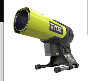 lot 20611 image: Ryobi Cordless 18v one forced air propane heater no battery  - Retail $35
