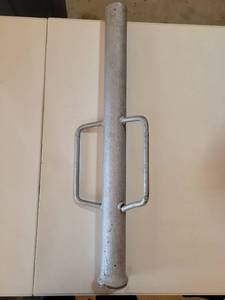 lot 20661 image: Steel Hand Tamper Tool - Retail $25