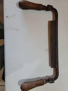 lot 20712 image: Wooden Handle Bow Saw Frame - Retail $25