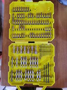 lot 20754 image: Complete Screwdriver and Drill Bit Set with Carrying Case missing some pcs check photo - Retail $15