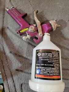 lot 20827 image: Professional HVLP Spray Gun with Cup - Retail $45