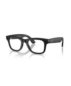 lot 7831 image: Ray-Ban Meta Wayfarer Unisex Photocromic AI Sunglassess, RW4006 - Black - 53mm - Retail $379