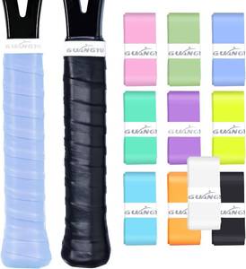 lot 7863 image: 10 Pack Tennis Racket Grip Tape - Tacky Overgrip Non-Slip Sweat-Absorbing Cushion Wrap for Tennis, Pickleball, Padel Rackets, Golf, Baseball, Bat, Universal Grip Tape