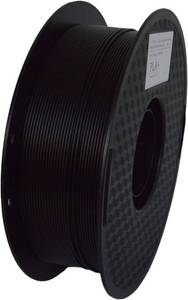 lot 8082 image: Black PLA 3D Printer Filament 1.75mm,  0.02mm Accuracy, 1kg Spool, No Clogging, Tangle-Free, Smooth Printing for High Speed FDM 3D Printers