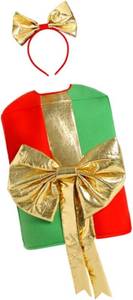 lot 8138 image: Colaxi Christmas Box Costume for Kids with Headband for Stage Performance Parties Prom