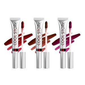 lot 8202 image: 3Pcs Peel-Off Lip Stain & Lip Liners Set - Waterproof, Long-Lasting, Smudge-Proof, Transfer-Proof, Semi-Permanent Matte Lip Tint for All-Day Wear   Hydrating & Kiss-Proof Lip Color (Set B, 3Pcs)