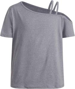 lot 8231 image: RoseSeek Girls Off The Shoulder Tops Short Sleeve Loose Summer T Shirt Tops Trendy Cold Shoulder Tops SIZE 13 YEARS
