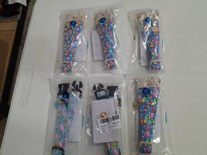 lot 8590 image: 6 Pack DOGWONG Easter Dog Collar-Cute Blue Easter Bunny Dog Collar, Easter Egg &Rabbit Pet Collars Puppy Collar Gifts with Quick Release Buckle for Girl&Boy Dogs,S