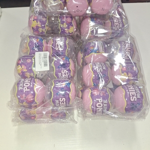 lot 8608 image: 10 PACKS OF RAINBOW PONIES BUILDING BLOCKS