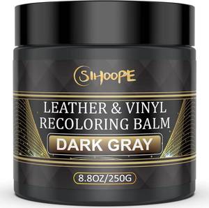 lot 8634 image: 2025 New Advanced Leather Recoloring Balm,Dark Gray Leather Repair Kit for Furniture,Leather Dye Filler,Leather Color Restorer for Couches,Leather Scratch Remover for Car Interior