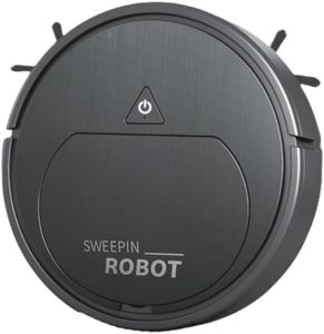 lot 9025 image: Robot Vacuum Cleaner, One-Touch Start, Slim Design, Rechargeable Robot Vacuum and Mop, Pet Hair Specialist Robot Vacuum.Suitable for Cleaning Paper Scraps, Pet Hair and Hard Floors.