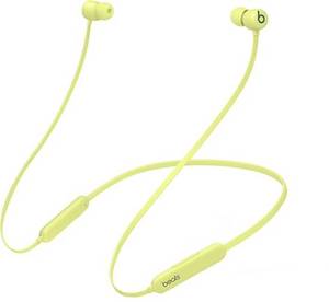 lot 8705 image: Beats Flex Wireless Earphones - COLOR IS YELLOW