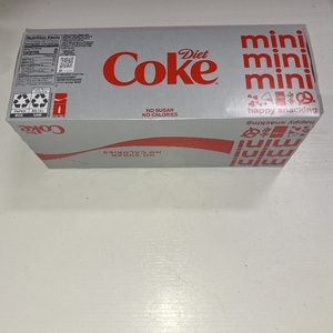 lot 8924 image: Diet Coke Mini 7.5 oz., 10 pack