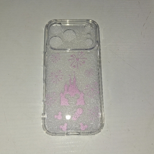 lot 8984 image: Magnetic Case Designed for iPhone 14iPhone 13 6.1 Inch, Compatible with MagSafe Cute Pink Castle Patterns Wireless Anti-Yellowing Shockproof Protective Slim Clear Cover for Women Girl