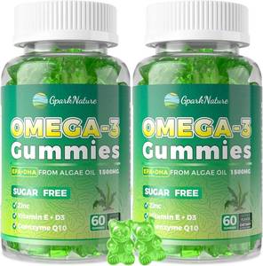 lot 9200 image: Gpark Nature Omega-3 Gummies, 120 Total Gummies