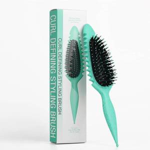lot 9241 image: Candy Brush Curl Defining Hair Brush for Effortlessly Detangling Shaping and Styling Curls, Curl Brushes with EdgeLift for All Wet or Dry Hair Types for Women and Girl, Reduce Pulling and Frizzing, COLOR IS PINK