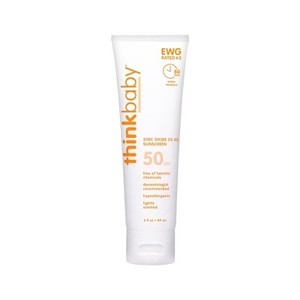 lot 9249 image: thinkbaby Mineral Sunscreen Lotion SPF 50 - 3 fl oz