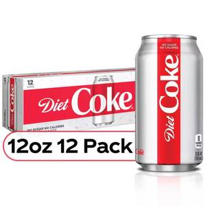 lot 9360 image: 12 fl. oz. Diet Coke Fridge Pack Cans (12-Pack)