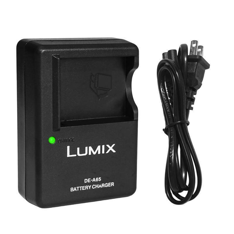 lot 55625 image: DE-A65 Camera Battery Charger for Panasonic�� LUMIX DE-A65A DE-A65B DE-A65BA DEA65 DEA65A DEA65B DMC-ZS1 ZS3 ZS5 ZS7 ZS8 ZS10 Camera DMW-BCG10GK Charger Power Supply - Retail $29
