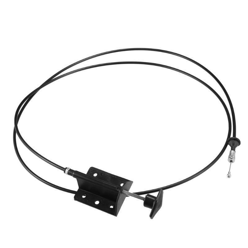 lot 55687 image: Hood Release Cable for Dodge D150 D250 W150 W250 Ramcharger 1990-1993 for Dodge W100 1984-1989 No.55024942 Front Hood Latch Lock Control Cable - Retail $11