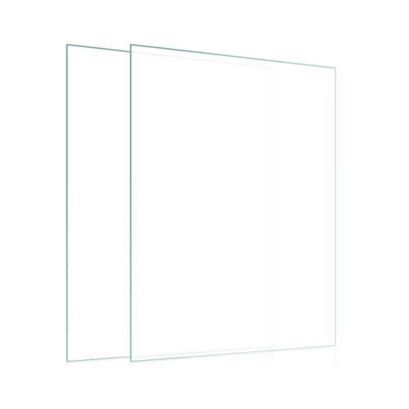 lot 55688 image: 4x6 Heat-Strengthened Glass Replacement for Picture Frame (Crystal Clear, 2 Pack), Replacement Glass for 4 by 6 Photo Frame - Retail $7