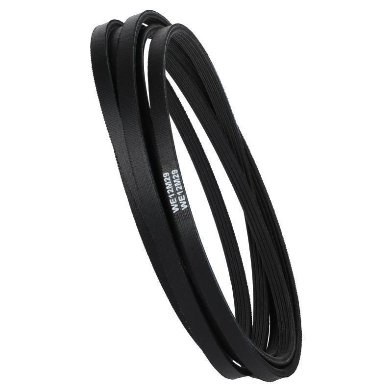 lot 55712 image: WE12M29 WE03X29897 Dryer Belt (89.5in) fits for Whirlpool, Hotpoint, GE Dryer Belt Replacement, Replace for Dryer Drum Drive Belt WE12M22, WE12M33, PS16542496, GTD33eask0ww, GTD42easj2ww - Retail $10