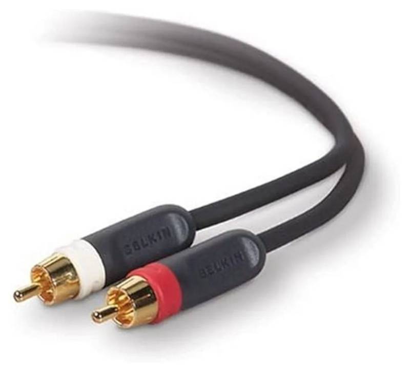 lot 34672 image: Belkin PureAV RCA Audio Cable, 6ft - Retail $10