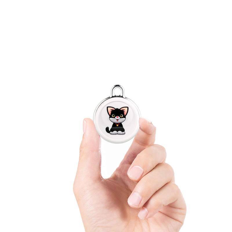 lot 35211 image: Smart GPS Tracker for Dogs, Mini Cat GPS Tracker, Positioning Smart Alarm Pet Tracker, Waterproof and Drop-Proof, Extra Long Battery Life of 365 Day, No Subscription - Retail $35