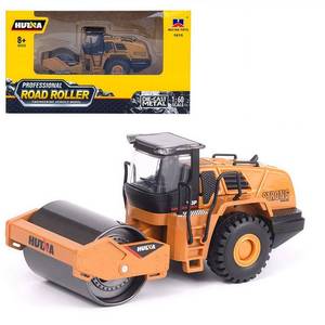 lot 22957 image: Gemini&Genius Rigid Road Roller Heavy Duty Steamroller Construction Site Vehicle Toys 160 Scale Diecast Site Grader Collectible Alloy Model Engineering Toys for Kids and Decoration for House - Retail $16