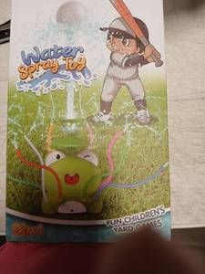 lot 32968 image: 2-in-1 Water Spray Toy Fun Childrens Yard Game - Retail $15