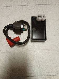 lot 33047 image: Motorcycle Ignition Coil and CDI Unit Set - Retail $25