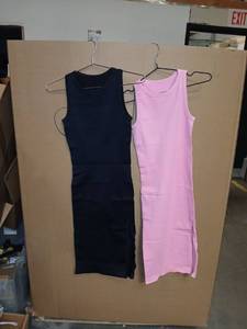 lot 42420 image: Womens Sleeveless Bodycon Dress Set Size S - Retail $15