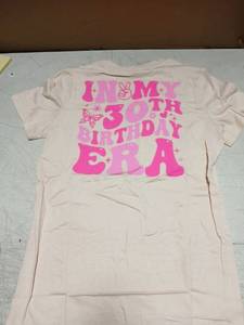 lot 42429 image: Pink 30th Birthday Era T-Shirt Size S - Retail $15