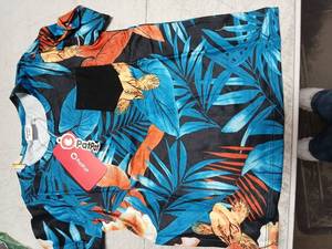 lot 42431 image: PatPat Toddler Tropical Print T-Shirt Size 3-4Y - Retail $8