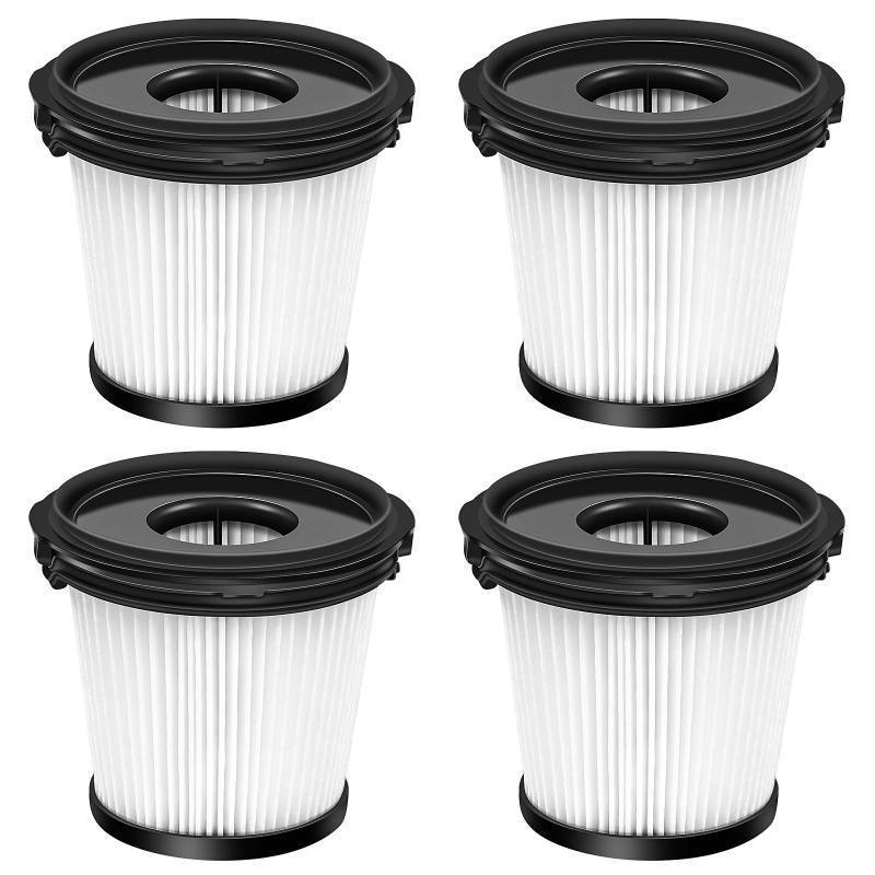 lot 22085 image: 4 Packs HEPA Filters Replacement Part for Shark IW3511, IW1111, IW1120 Detect Pro Lightweight Cordless Stick Vacuum Cleaner and Shark BU3523 Clean Empty (4 Pcs HEPA Filters) - Retail $17