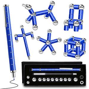 lot 30171 image: Magnetic Fidget Pen Gifts for Teens - Birthday Gifts for Men,Father, Adults, Office Desk Accessories ADHD Anxiety Relief Desk Toys for Office Workers Cool Gadget Stuff for 14 15 16 17 18 Year Old Boy - Retail $14
