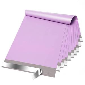lot 30197 image: Fuxury Poly Mailers 10x13 Inch 50 Pcs, Waterproof Shipping Bags for Clothing, Strong Adhesive Shipping Envelopes for Small Business Suppliers, Self Seal Mailers Poly Bags Mailing Envelopes Purple - Retail $8