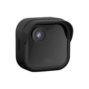 lot 30232 image: Qopoto Silicone Case Cover for All-New Blink Outdoor 4 (4th Gen), Weatherproof Protective Skin Cover with Hat Brim, 8 Pack, Black - Retail $29
