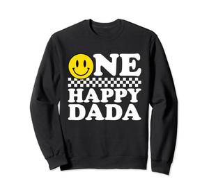 lot 32940 image: One Happy Dude Dada 1st Birthday Family Matching Sweatshirt looks like large - Retail $27