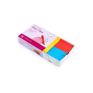 lot 32978 image: Keenpioneer DecoratingIcing Bag Sealing Clips, 78 Pack, Multipurpose for Food and Snack Storage, 4inch and 6inch Long - Retail $14