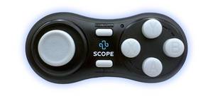 lot 42437 image: Scope Remote- Remote for Anki. Customizable with Anki Add-on, Compatible with Windows, Mac, iOS, iPad, and Android. Quizlet Compatible, Anki Controller. Midnight Black, Plus (16-18 Hours Battery) - Retail $30