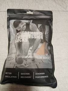 lot 42452 image: Performance Compression Socks - Retail $15