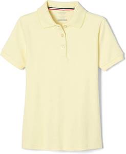 lot 1126 image: French Toast Girls Short Sleeve Picot Collar Polo School Uniform Shirt XXL 18-20