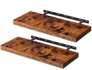 lot 689 image: Three Pack 16x7 Rustic Shelf - Retail $0