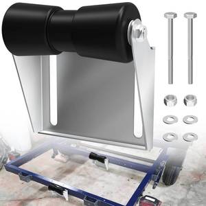 lot 700 image: ForoGore 8inch10inch12inch Boat Trailer Roller with Bracket Keel Roller Assembly Kit for Boat Trailer - Retail $29