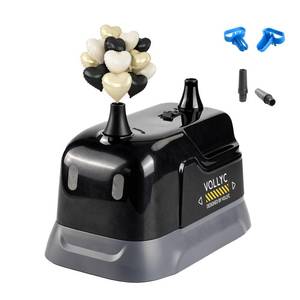 lot 704 image: VOLLYC Balloon Pump Electric, Dual Nozzle Balloon Inflator Air Pump, Fast & Easy Inflation for Party Decorations, Birthday Decorations �� Lightweight, Portable Balloon Blower Machine - Retail $23