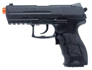 lot 706 image: Elite Force HK Heckler & Koch P30 Electric Blowback 6mm BB Pistol Airsoft Gun, Black - Retail $41